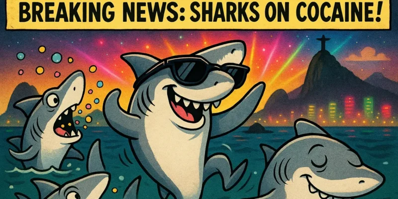 Hai studie in brasilien scharfnasenhaie mit kokain im körper